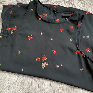 Who What Wear by Target Floral Chiffon Tank